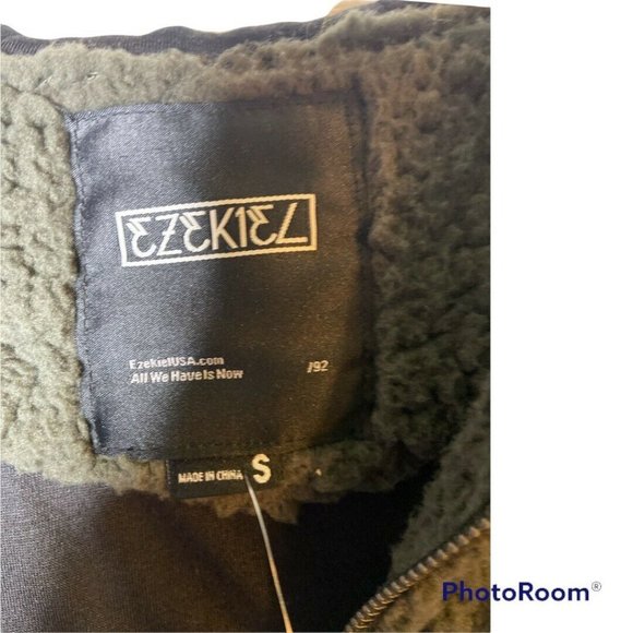 EZEKIEL Men's Alpaca zip hoodie sz Small NWT - Picture 7 of 7
